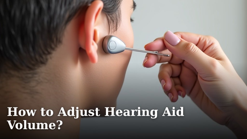 How to Adjust Hearing Aid Volume?