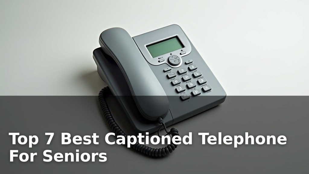 Top 7 Best Captioned Telephone For Seniors