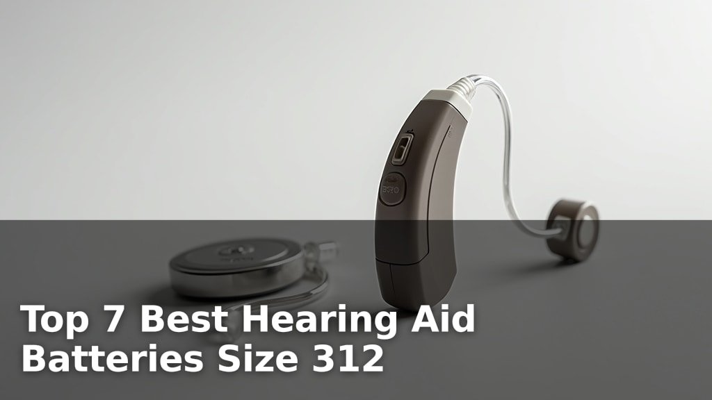 Top 7 Best Hearing Aid Batteries Size 312