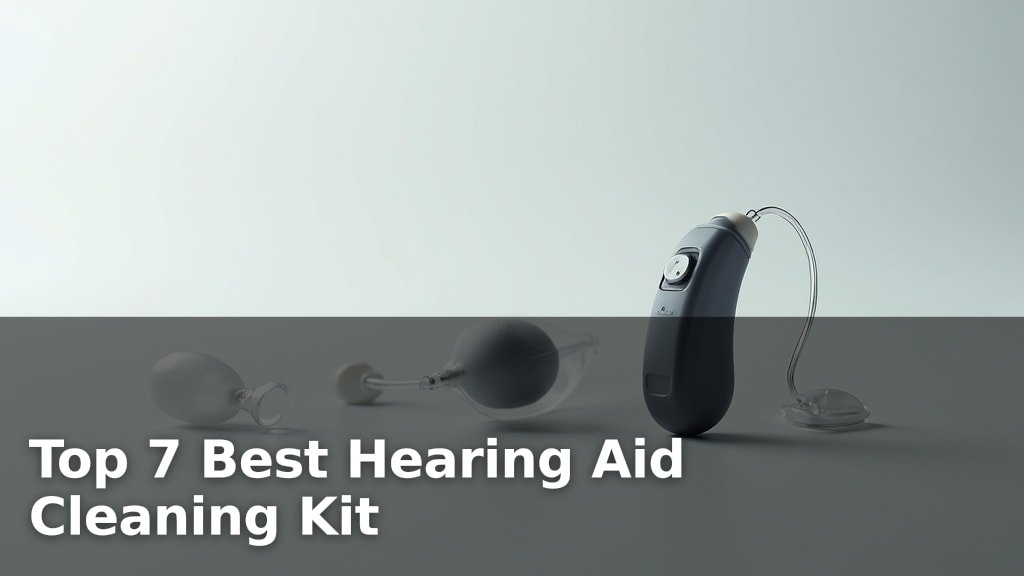 Top 7 Best Hearing Aid Cleaning Kit