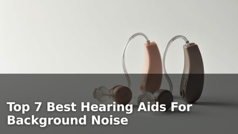 Top 7 Best Hearing Aids For Background Noise
