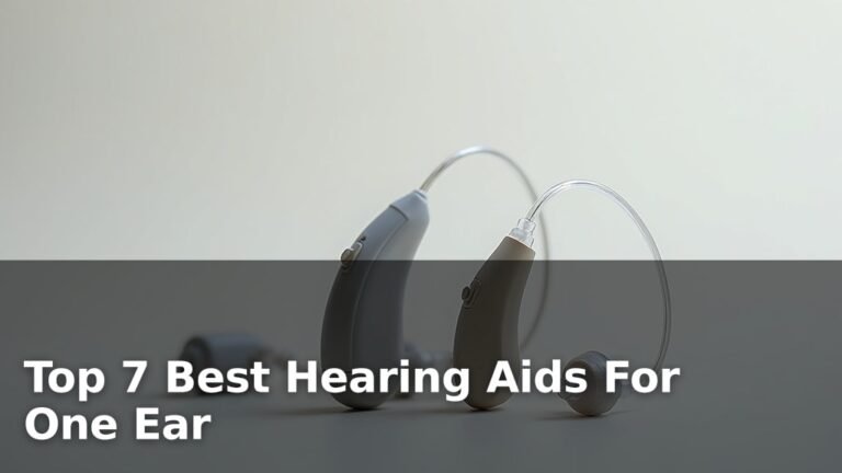Top 7 Best Hearing Aids For One Ear