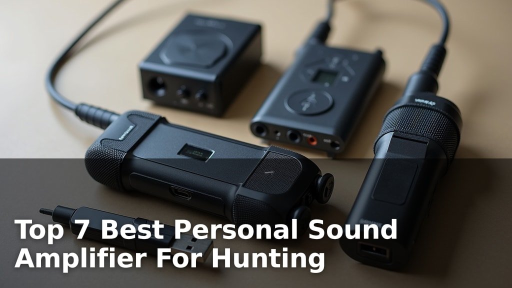 Best Personal Sound Amplifier For Hunting