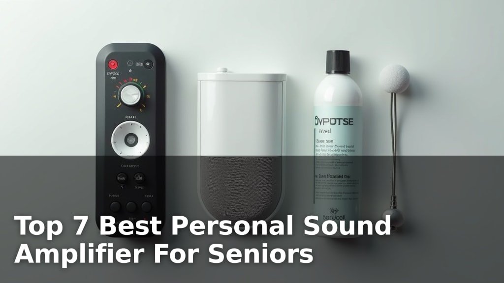 Top 7 Best Personal Sound Amplifier For Seniors