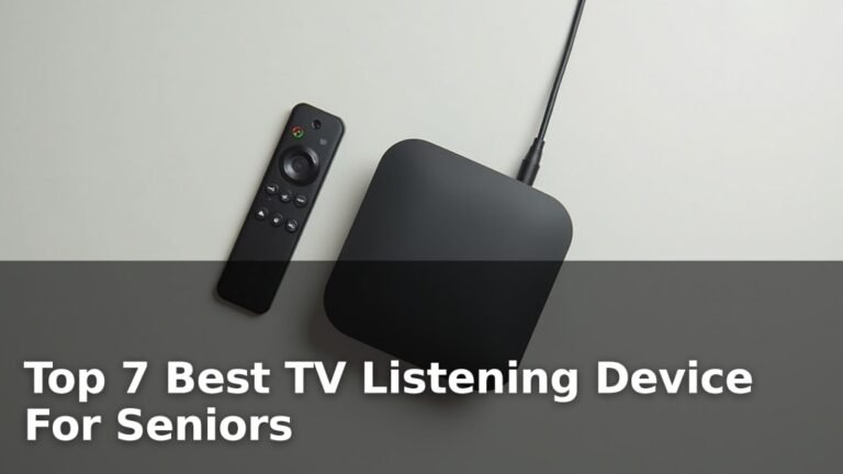 Top 7 Best TV Listening Device For Seniors