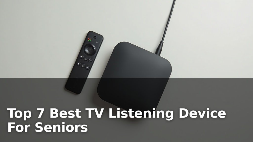 Top 7 Best TV Listening Device For Seniors