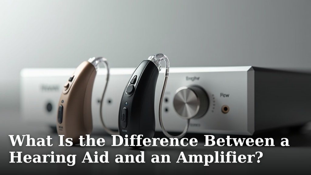 What Is the Difference Between a Hearing Aid and an Amplifier?