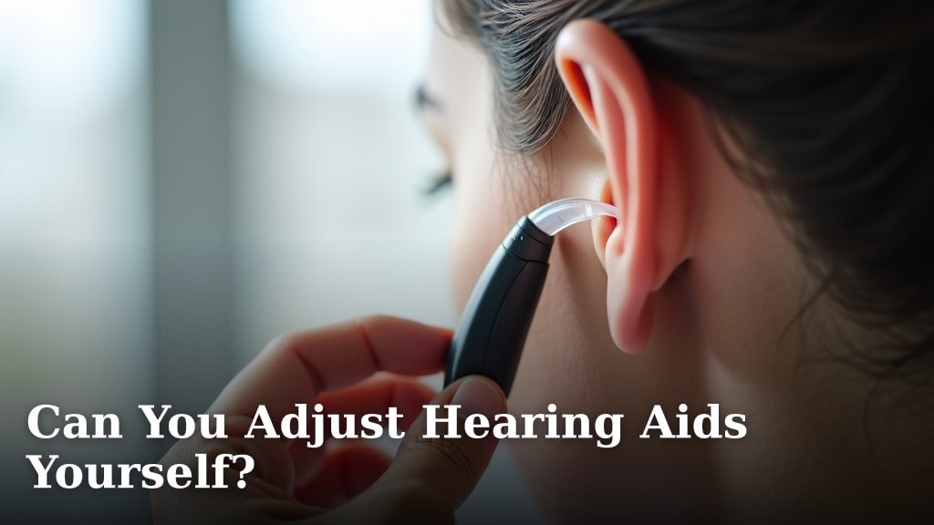 Can You Adjust Hearing Aids Yourself?