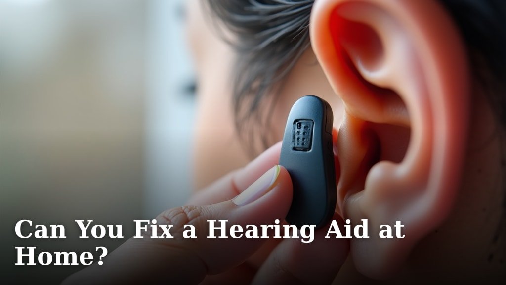 Can You Fix a Hearing Aid at Home?