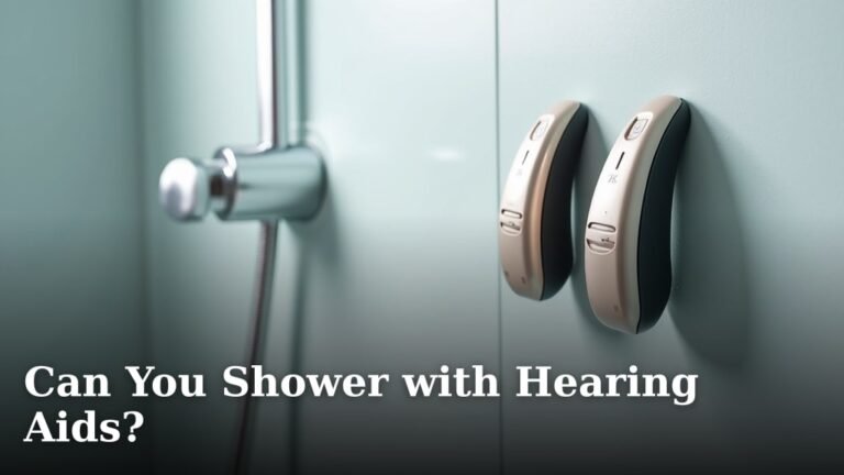 Can You Shower with Hearing Aids?