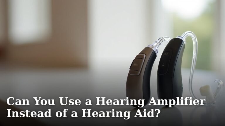 Can You Use a Hearing Amplifier Instead of a Hearing Aid?