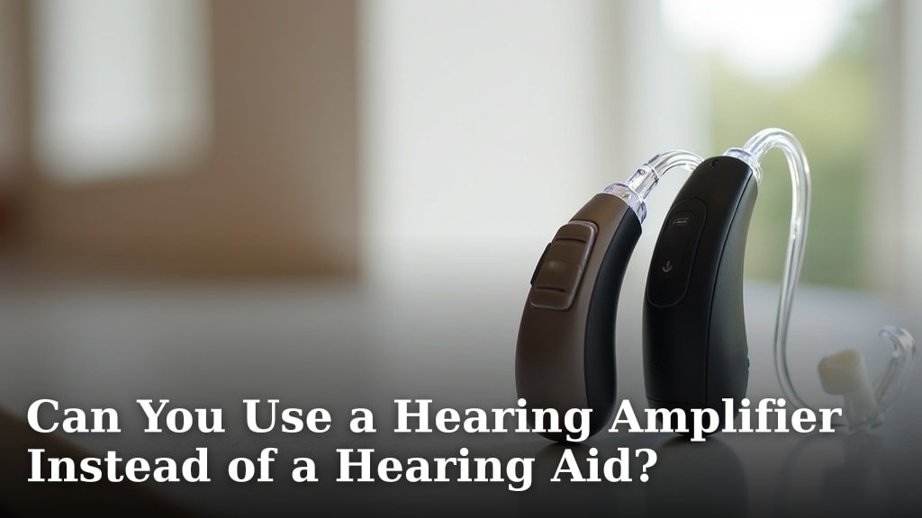Can You Use a Hearing Amplifier Instead of a Hearing Aid?