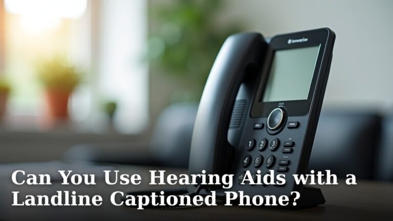 Can You Use Hearing Aids with a Landline Captioned Phone?