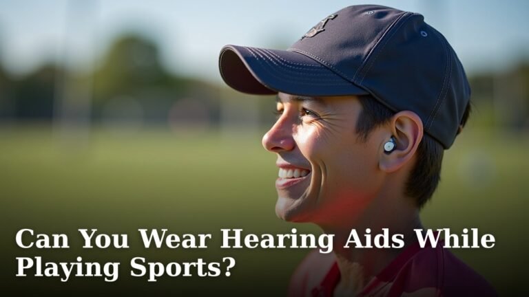 Can You Wear Hearing Aids While Playing Sports?