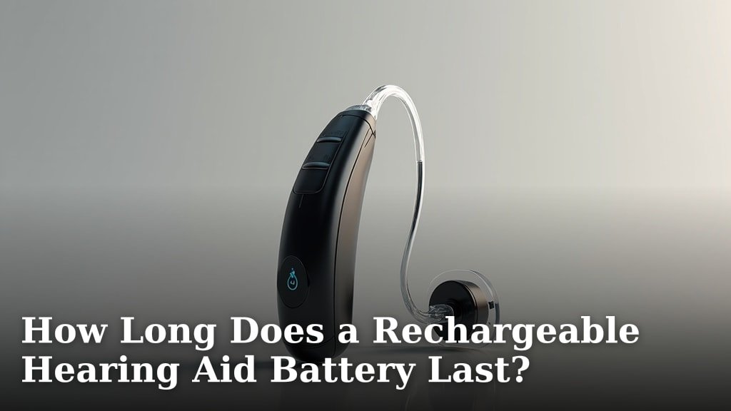 How Long Does a Rechargeable Hearing Aid Battery Last?