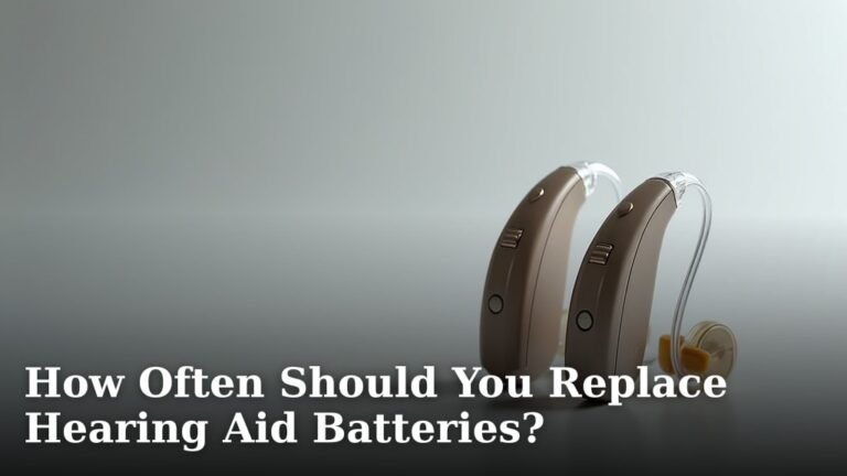How Often Should You Replace Hearing Aid Batteries?