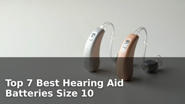 Top 7 Best Hearing Aid Batteries Size 10