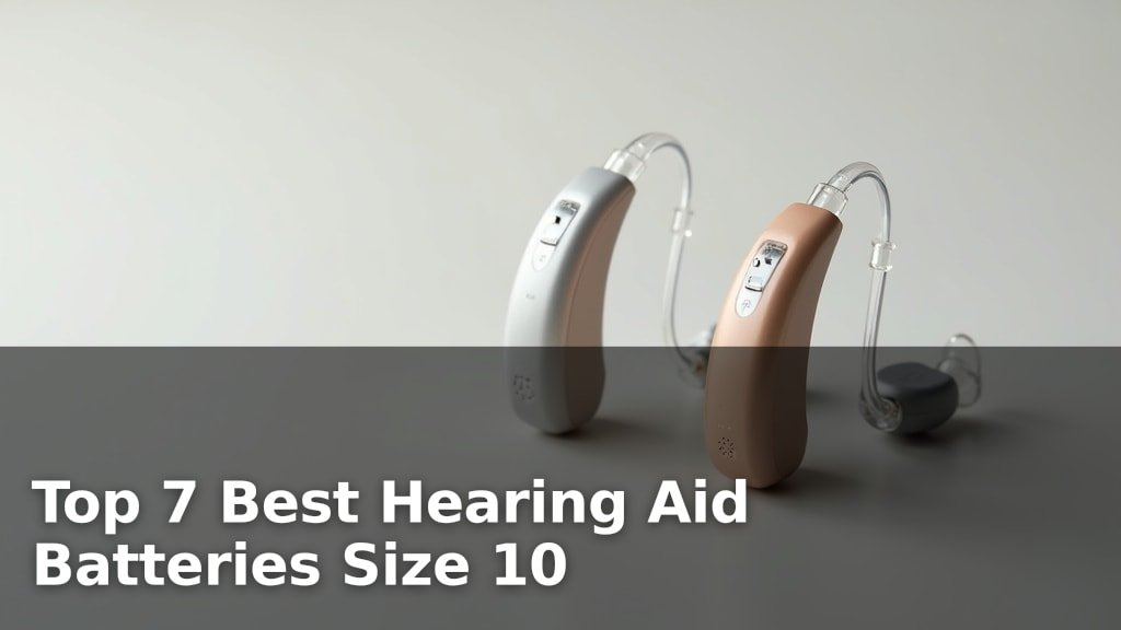 Top 7 Best Hearing Aid Batteries Size 10
