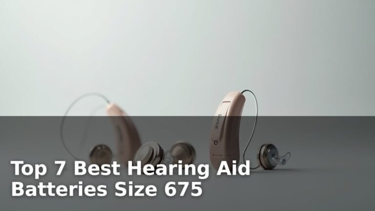 Top 7 Best Hearing Aid Batteries Size 675