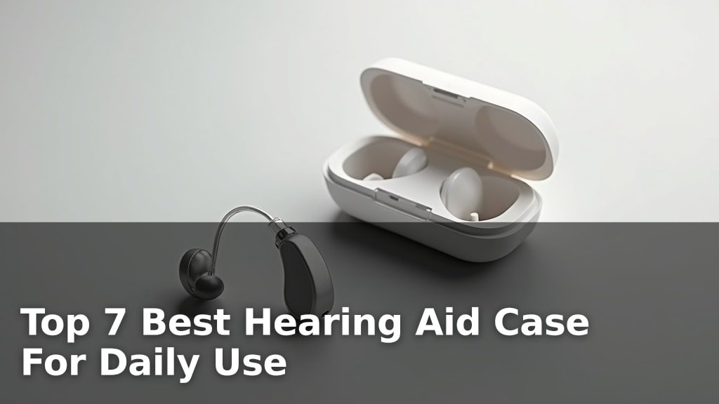 Top 7 Best Hearing Aid Case For Daily Use