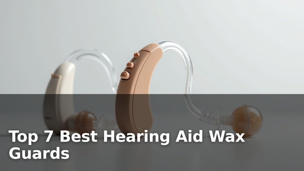 Top 7 Best Hearing Aid Wax Guards