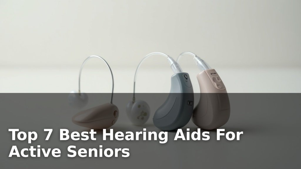 Top 7 Best Hearing Aids For Active Seniors