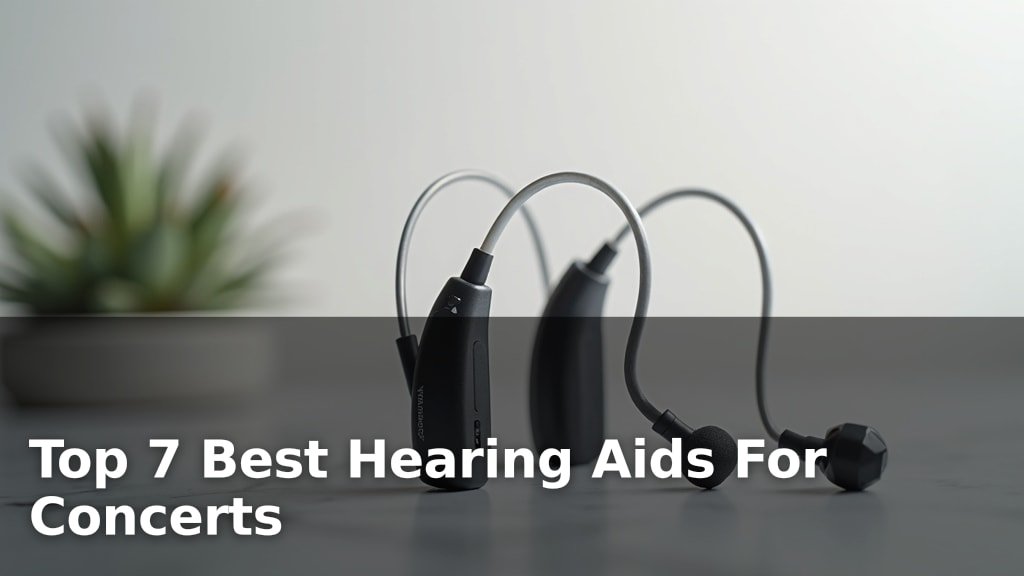 Top 7 Best Hearing Aids For Concerts