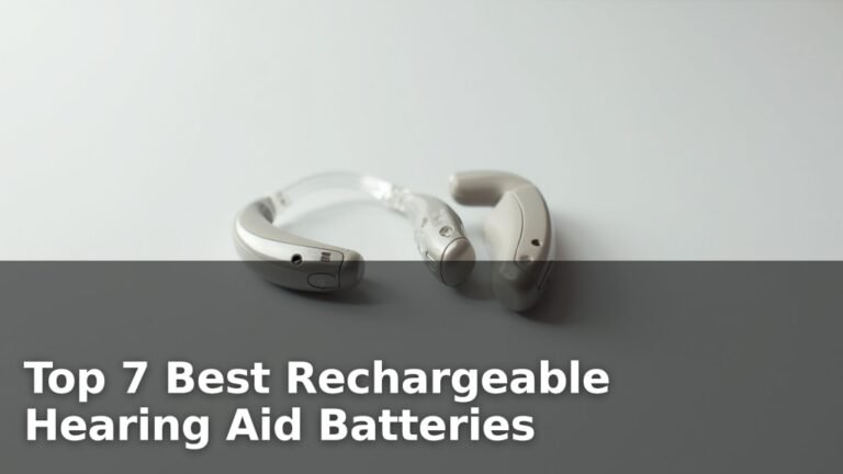 Top 7 Best Rechargeable Hearing Aid Batteries
