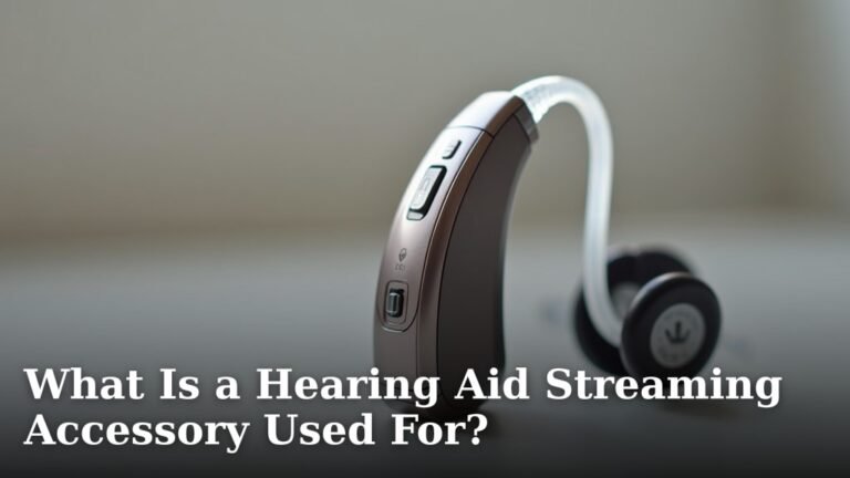 What Is a Hearing Aid Streaming Accessory Used For?