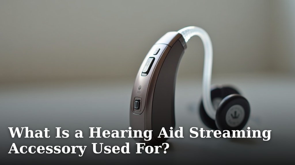 What Is a Hearing Aid Streaming Accessory Used For?
