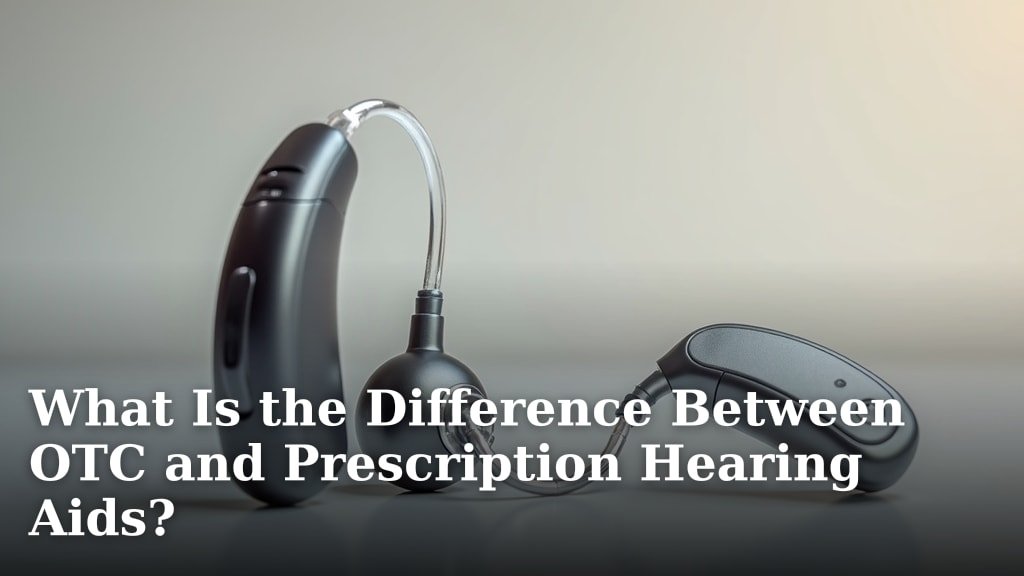 What Is the Difference Between OTC and Prescription Hearing Aids?
