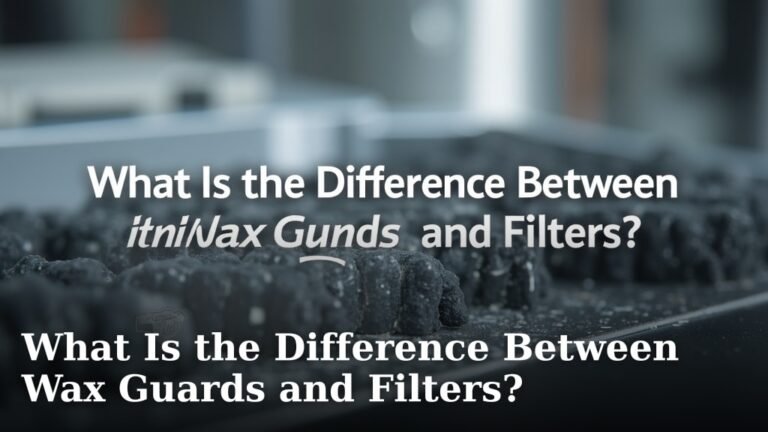 What Is the Difference Between Wax Guards and Filters?