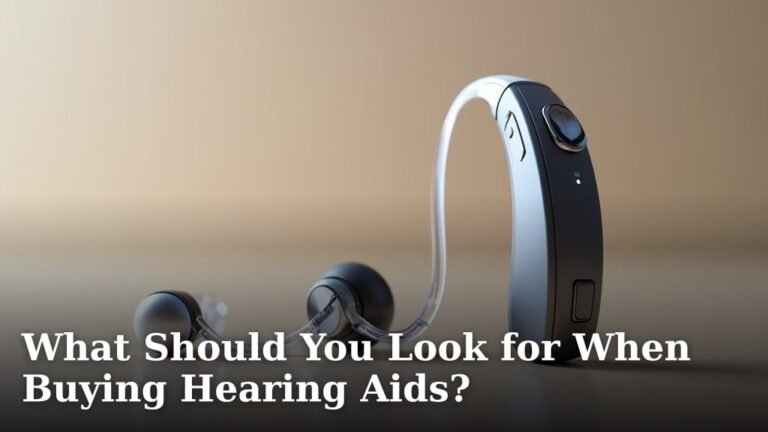 What Should You Look for When Buying Hearing Aids?