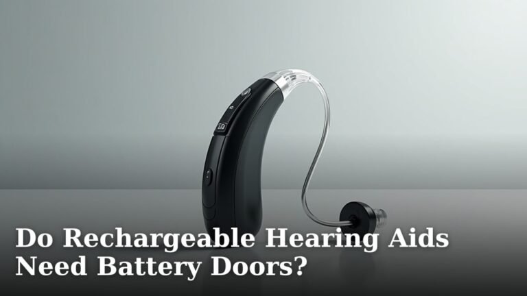 Do Rechargeable Hearing Aids Need Battery Doors?