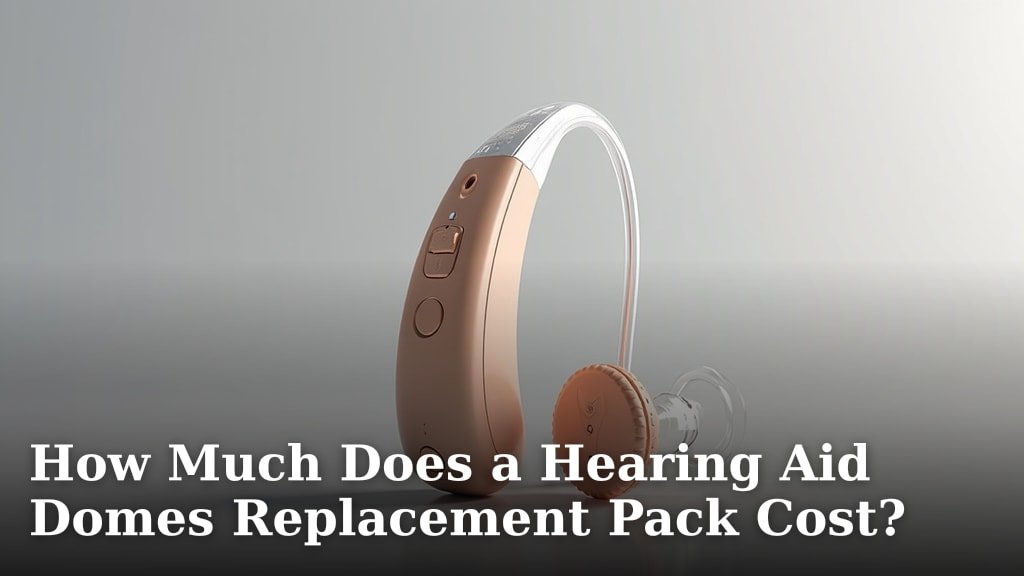 How Much Does a Hearing Aid Domes Replacement Pack Cost?