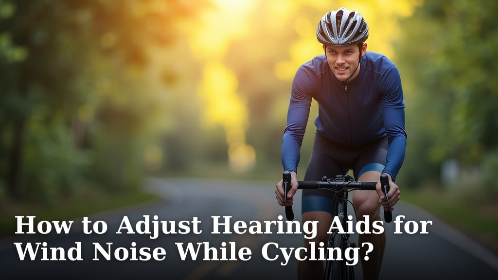 How to Adjust Hearing Aids for Wind Noise While Cycling?