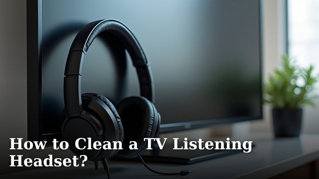 How to Clean a TV Listening Headset?