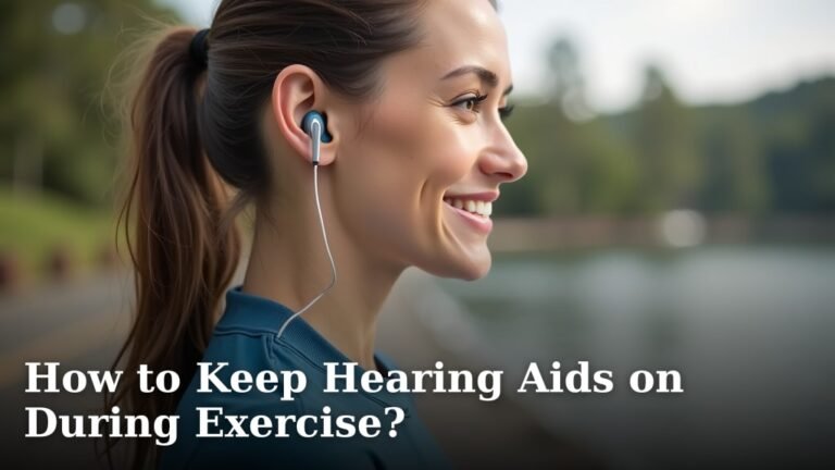 How to Keep Hearing Aids on During Exercise?