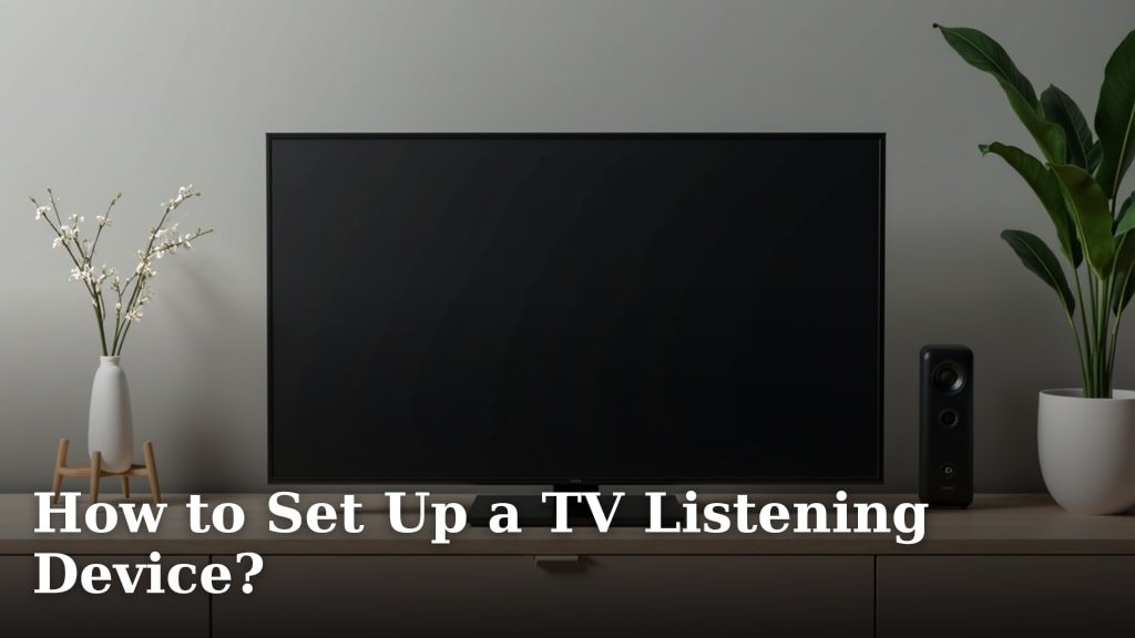 How to Set Up a TV Listening Device?