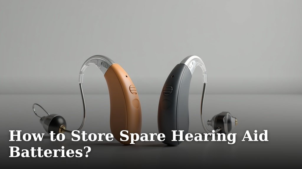 How to Store Spare Hearing Aid Batteries?