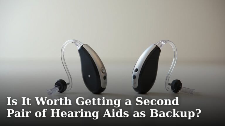 Is It Worth Getting a Second Pair of Hearing Aids as Backup?