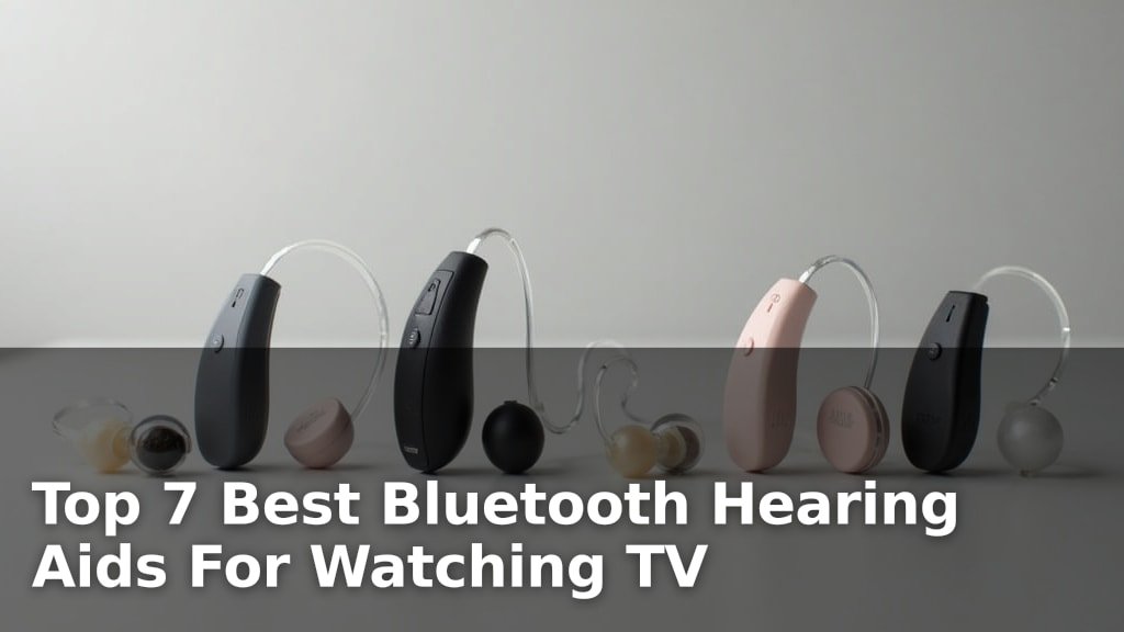 Top 7 Best Bluetooth Hearing Aids For Watching TV