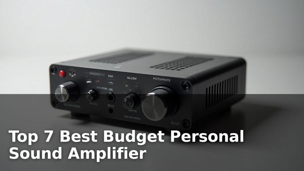 Best Budget Personal Sound Amplifier