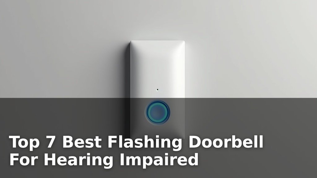 Best Flashing Doorbell For Hearing Impaired