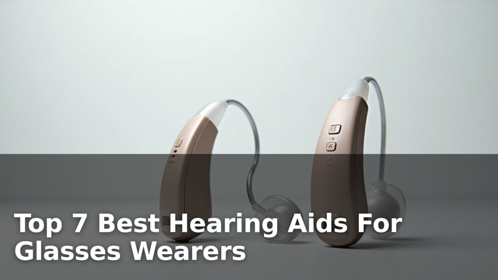 Best Hearing Aids For Glasses Wearers