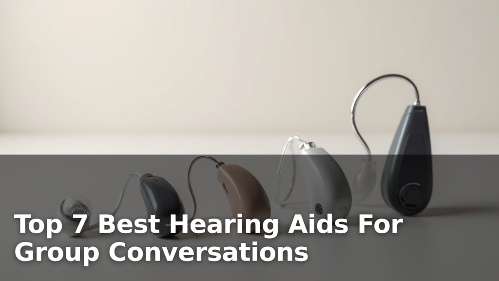 Top 7 Best Hearing Aids For Group Conversations