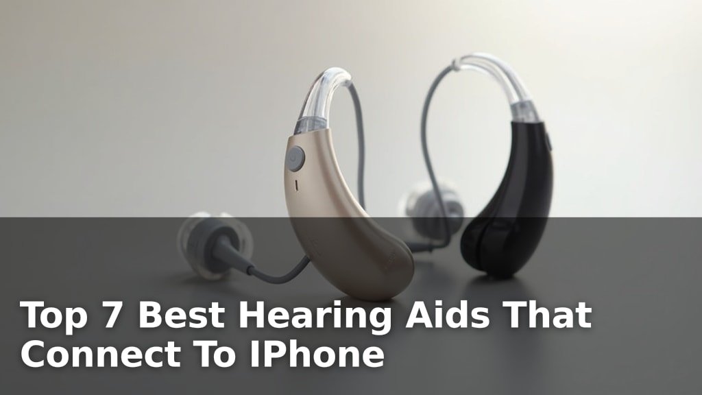 Best Hearing Aids That Connect To IPhone