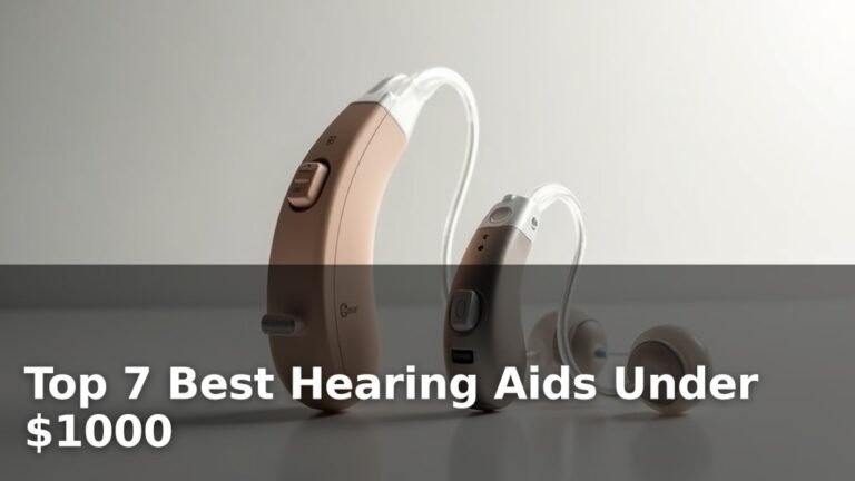 Top 7 Best Hearing Aids Under $1000