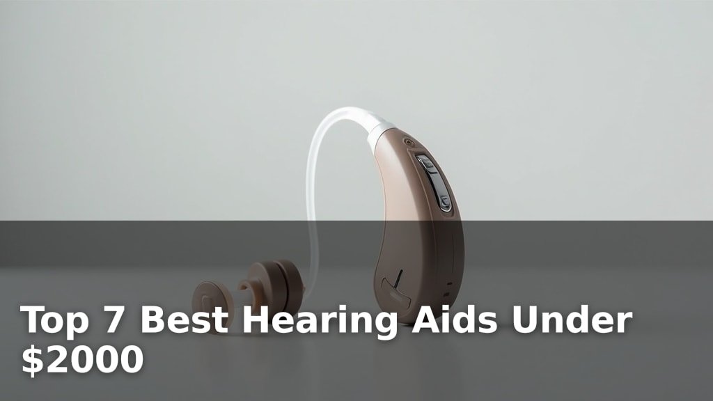 Top 7 Best Hearing Aids Under $2000