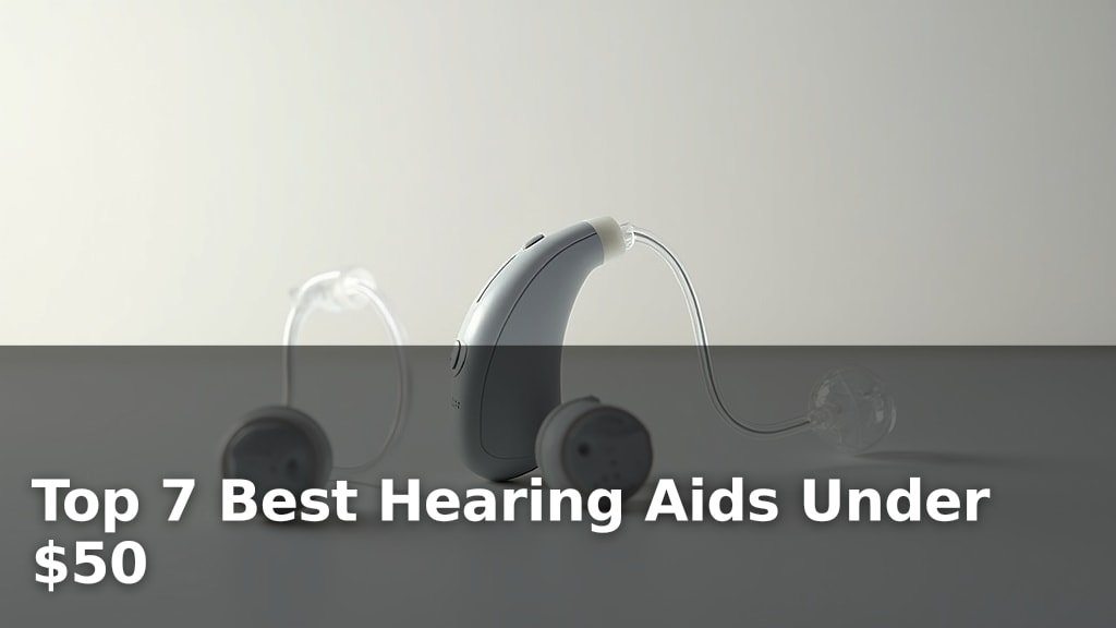 Top 7 Best Hearing Aids Under $50